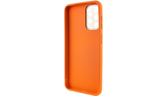 Кожаный чехол Xshield для Samsung Galaxy A13 4G Оранжевый / Apricot - фото