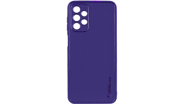 Кожаный чехол Xshield для Samsung Galaxy A13 4G Фиолетовый / Ultra Violet - фото