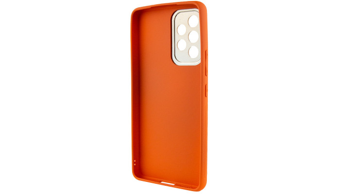Шкіряний чохол Xshield для Samsung Galaxy A53 5G Помаранчевий / Apricot - фото