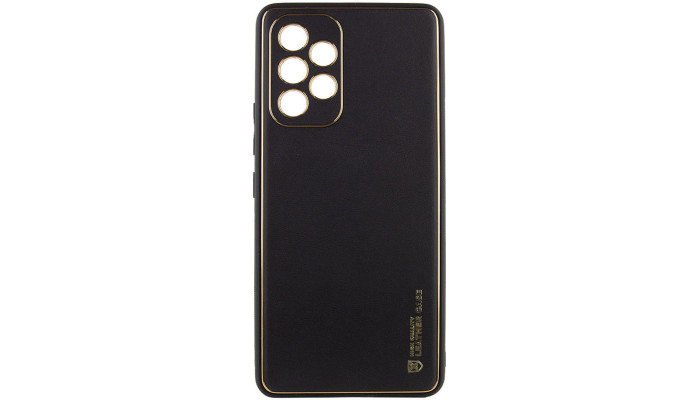 Шкіряний чохол Xshield для Samsung Galaxy A23 4G Чорний / Black - фото