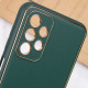 Кожаный чехол Xshield для Samsung Galaxy A33 5G Зеленый / Army green - фото