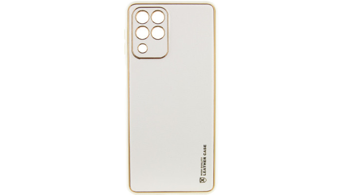Шкіряний чохол Xshield для Samsung Galaxy M53 5G Білий / White - фото