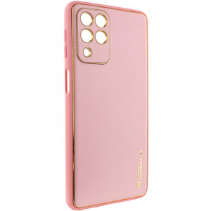 Кожаный чехол Xshield для Samsung Galaxy M33 5G Розовый / Pink