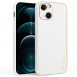 Кожаный чехол Xshield для Apple iPhone 14 Plus (6.7") Белый / White