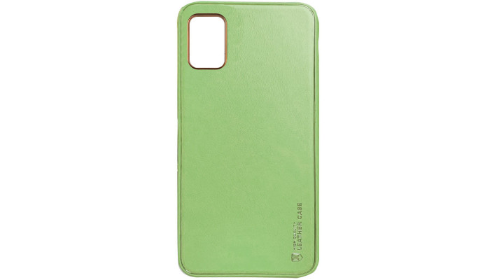 Кожаный чехол Xshield для Samsung Galaxy A04s Зеленый / Pistachio - фото
