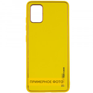 Шкіряний чохол Xshield для Samsung Galaxy S23 Жовтий / Yellow