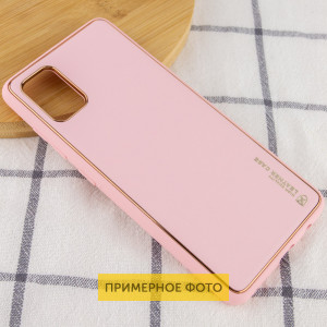 Шкіряний чохол Xshield для Samsung Galaxy S23 Ultra Рожевий / Pink