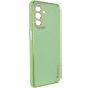 Кожаный чехол Xshield для Samsung Galaxy A34 5G Зеленый / Pistachio - фото