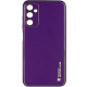 Кожаный чехол Xshield для Samsung Galaxy A34 5G Фиолетовый / Dark Purple - фото