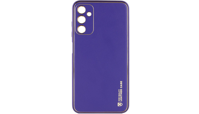 Кожаный чехол Xshield для Samsung Galaxy A14 4G/5G Фиолетовый / Ultra Violet - фото
