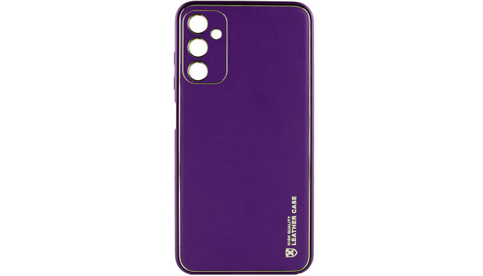 Шкіряний чохол Xshield для Samsung Galaxy A14 4G/5G Фіолетовий / Dark Purple - фото