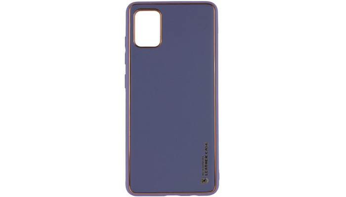 Кожаный чехол Xshield для Xiaomi Redmi Note 12 Pro 4G Серый / Lavender Gray - фото