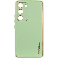 Шкіряний чохол Xshield для Samsung Galaxy S23 FE Зелений / Pistachio