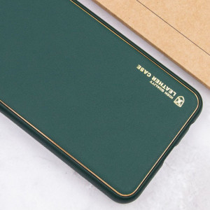 Шкіряний чохол Xshield для Samsung Galaxy A05 Зелений / Army green