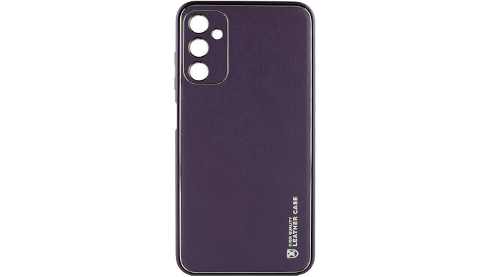 Шкіряний чохол Xshield для Samsung Galaxy A05s Фіолетовий / Dark Purple - фото