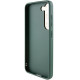 Кожаный чехол Xshield для Samsung Galaxy S24 Зеленый / Army Green - фото