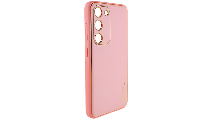 Шкіряний чохол Xshield для Samsung Galaxy S24 Рожевий / Pink - фото