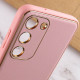 Кожаный чехол Xshield для Samsung Galaxy S24 Розовый / Pink - фото