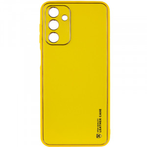 Шкіряний чохол Xshield для Samsung Galaxy A15 4G/5G / M15 5G Жовтий / Yellow