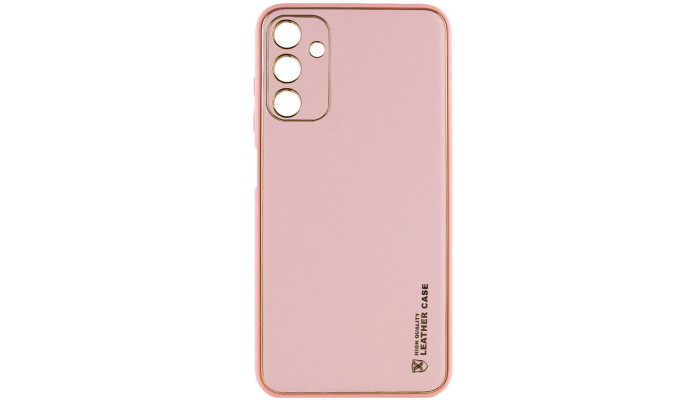 Кожаный чехол Xshield для Samsung Galaxy A15 4G/5G / M15 5G Розовый / Pink - фото