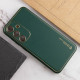 Кожаный чехол Xshield для Samsung Galaxy A55 Зеленый / Army green - фото