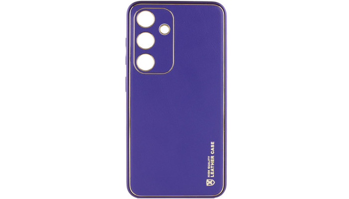 Шкіряний чохол Xshield для Samsung Galaxy A55 Фіолетовий / Ultra Violet - фото