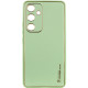 Шкіряний чохол Xshield для Samsung Galaxy A35 Зелений / Pistachio - фото