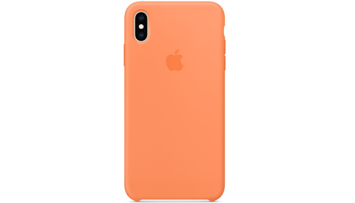 Чехол Silicone case (AAA) для Apple iPhone XS Max (6.5