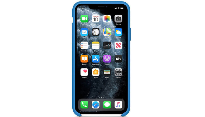 Чехол Silicone case (AAA) для Apple iPhone 11 Pro Max (6.5