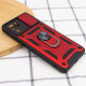 Ударопрочный чехол Camshield Serge Ring для Xiaomi Redmi Note 10 / Note 10s / Poco M5s Красный - фото