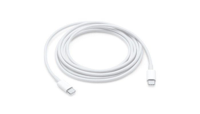 Дата кабель для Apple iPhone USB-C to USB-C (AAA grade) (1m) (box) Білий - фото