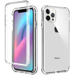 Чехол TPU+PC Full Body с защитой 360 для Apple iPhone 12 Pro Max (6.7