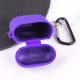 Силиконовый футляр с микрофиброй для наушников Airpods 1/2 Фиолетовый / Ultra Violet - фото