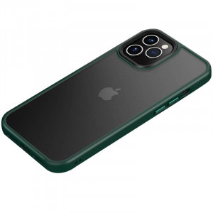 TPU+PC чехол Metal Buttons для Apple iPhone 12 Pro / 12 (6.1