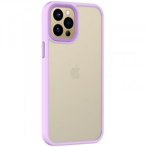 TPU+PC чехол Metal Buttons для Apple iPhone 12 Pro / 12 (6.1