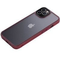 TPU+PC чехол Metal Buttons для Apple iPhone 12 Pro Max (6.7