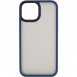 TPU+PC чохол Metal Buttons для Apple iPhone 13 mini (5.4") Синій