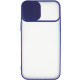 Чехол Camshield mate TPU со шторкой для камеры для Apple iPhone 13 Pro Max (6.7) (Синий) фото