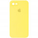 Чехол Silicone Case Square Full Camera Protective (AA) для Apple iPhone 7 / 8 / SE (2020) (4.7") Желтый / Yellow