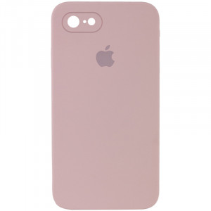 Чехол Silicone Case Square Full Camera Protective (AA) для Apple iPhone 7 / 8 / SE (2020) (4.7