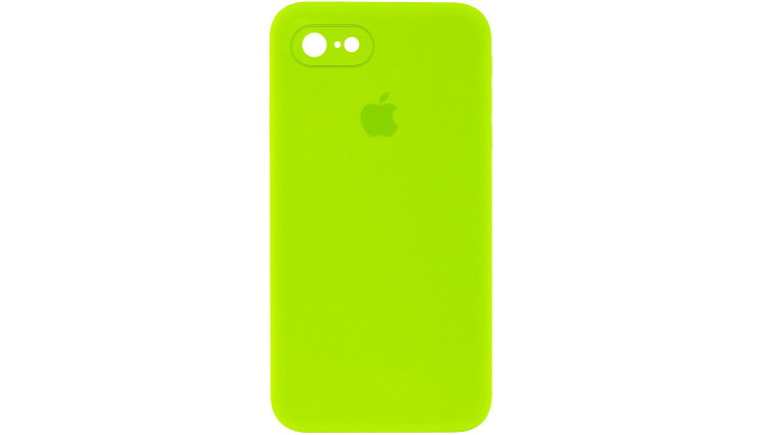 Чехол Silicone Case Square Full Camera Protective (AA) для Apple iPhone 7 / 8 / SE (2020) (4.7