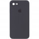 Чехол Silicone Case Square Full Camera Protective (AA) для Apple iPhone 7 / 8 / SE (2020) (4.7") Серый / Dark Gray