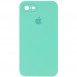 Чехол Silicone Case Square Full Camera Protective (AA) для Apple iPhone 7 / 8 / SE (2020) (4.7") Бирюзовый / Turquoise