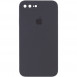 Чехол Silicone Case Square Full Camera Protective (AA) для Apple iPhone 7 plus / 8 plus (5.5") Серый / Dark Gray