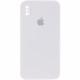 Чехол Silicone Case Square Full Camera Protective (AA) для Apple iPhone XS / X (5.8