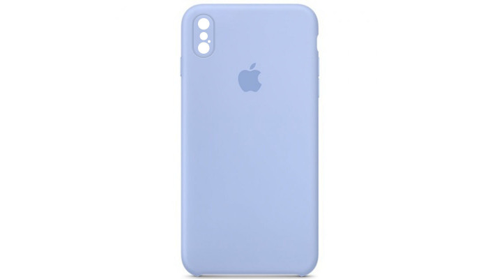 Чехол Silicone Case Square Full Camera Protective (AA) для Apple iPhone XS / X (5.8