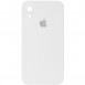 Чохол Silicone Case Square Full Camera Protective (AA) для Apple iPhone XR (6.1") Білий / White