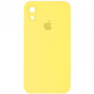 Чохол Silicone Case Square Full Camera Protective (AA) для Apple iPhone XR (6.1