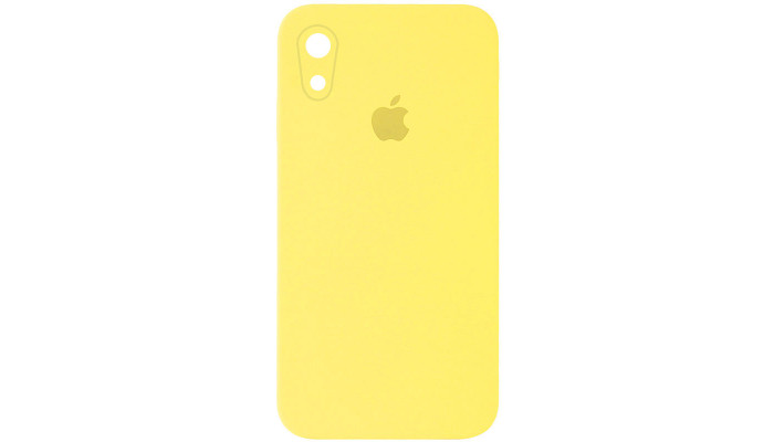 Чохол Silicone Case Square Full Camera Protective (AA) для Apple iPhone XR (6.1