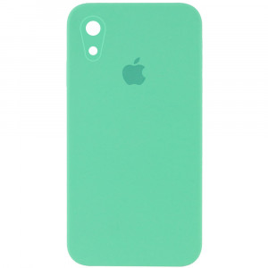 Чехол Silicone Case Square Full Camera Protective (AA) для Apple iPhone XR (6.1